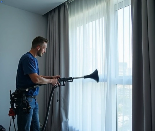 Professional drapes cleaning process tools Matty Curtain Cleaning the-slopes-nsw